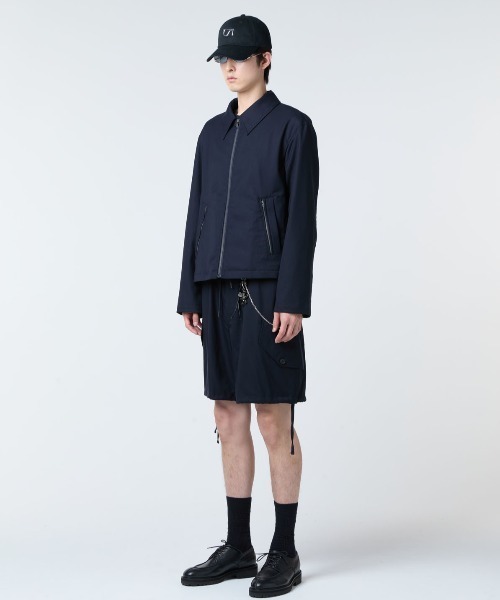 SHOOP （シュープ）の「SHOOP EVERYDAY ZIPPER JACKET (SHSS26010)（その他アウター・メンズ・ネイビー・MEDIUM/LARGE）」の2枚目の写真