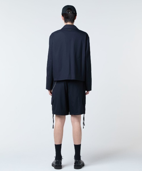 SHOOP （シュープ）の「SHOOP EVERYDAY ZIPPER JACKET (SHSS26010)（その他アウター・メンズ・ネイビー・MEDIUM/LARGE）」の3枚目の写真