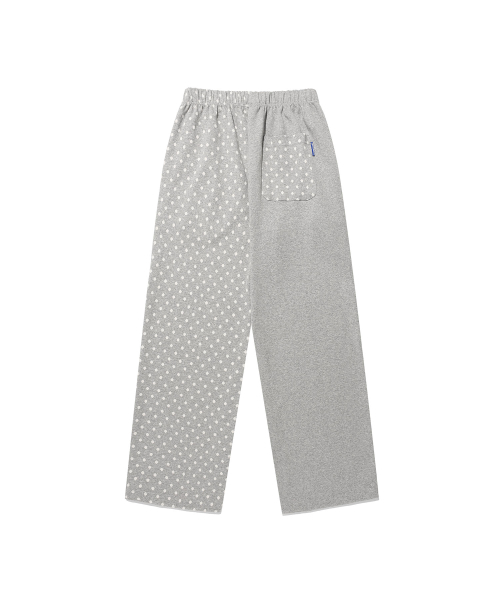 ISTKUNST（イストクンスト）の「DOT COMBI PANTS_GREY(IK2FFFPA01A)（スウェットパンツ・レディース・グレー・FREE）」の7枚目の写真