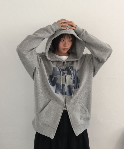 ISTKUNST（イストクンスト）の「DOT COMBI PANTS_GREY(IK2FFFPA01A)（スウェットパンツ・レディース・グレー・FREE）」の5枚目の写真