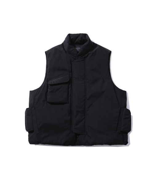 MOIF（モイフ）の「[AW24]MIL FLAK VEST / BLACK（ダウンベスト・メンズ・その他・M/L）」の2枚目の写真