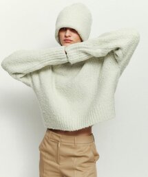 LIE MEQUE（リメーク）の「セーラー ニット ソルトミント（ニット/セーター）」