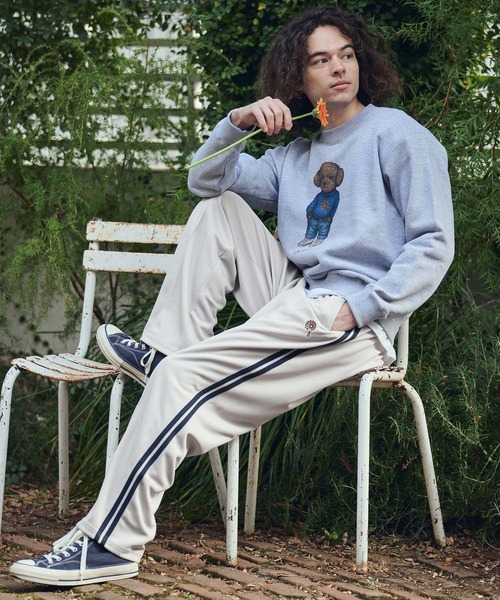 UN-FILLED(アンフィルド)の「mp14524- GARBERA EMB TRACK PANTS トラックパンツ(SDUF-2608)(その他パンツ・メンズ・グレー系その他/ベージュ系その他/ブラック×ホワイト・XL/L/M)」の17枚目の写真