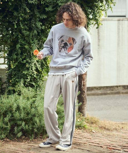 UN-FILLED(アンフィルド)の「mp14524- GARBERA EMB TRACK PANTS トラックパンツ(SDUF-2608)(その他パンツ・メンズ・グレー系その他/ベージュ系その他/ブラック×ホワイト・XL/L/M)」の19枚目の写真
