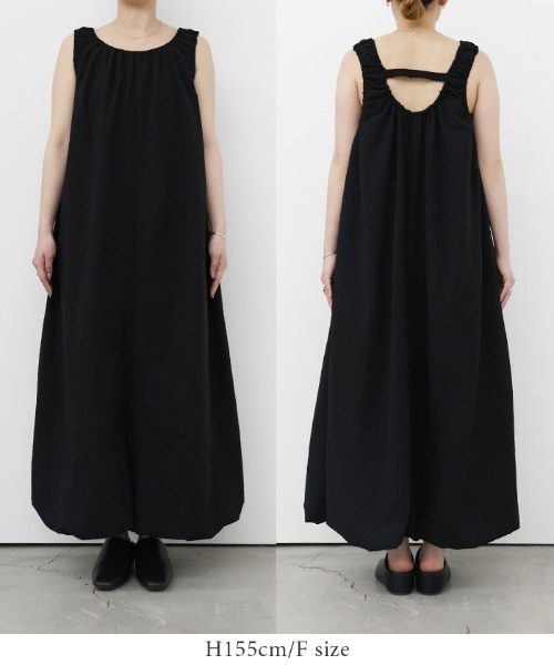 select MOCA by son(セレクトモカバイソン)の「サッカーチェックバルーンワンピース【by SON】(ワンピース・レディース・グレイッシュベージュ/ブラック・FREE)」の16枚目の写真