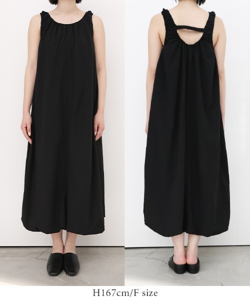 select MOCA by son(セレクトモカバイソン)の「サッカーチェックバルーンワンピース【by SON】(ワンピース・レディース・グレイッシュベージュ/ブラック・FREE)」の17枚目の写真
