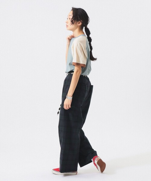 BEAMS BOY(ビームスボーイ)の「スラブ ジャージー クレイジー ショートスリーブ(Tシャツ/カットソー・レディース・グレー/ブラウン・1/2)」の5枚目の写真