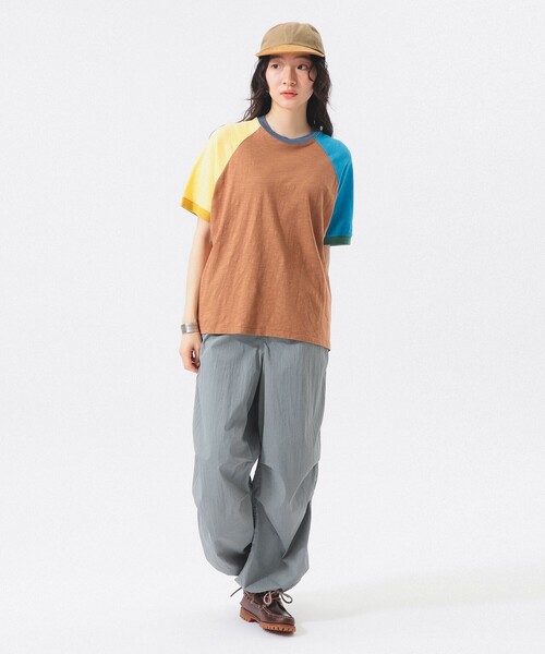 BEAMS BOY(ビームスボーイ)の「スラブ ジャージー クレイジー ショートスリーブ(Tシャツ/カットソー・レディース・グレー/ブラウン・1/2)」の8枚目の写真