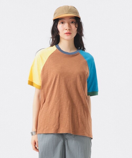 BEAMS BOY(ビームスボーイ)の「スラブ ジャージー クレイジー ショートスリーブ(Tシャツ/カットソー・レディース・グレー/ブラウン・1/2)」の11枚目の写真