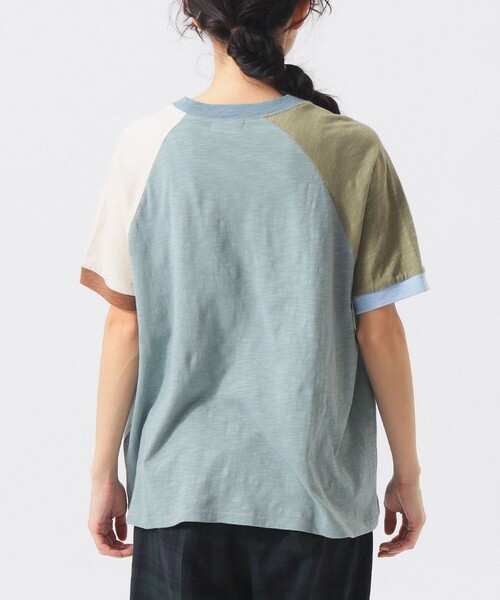 BEAMS BOY(ビームスボーイ)の「スラブ ジャージー クレイジー ショートスリーブ(Tシャツ/カットソー・レディース・グレー/ブラウン・1/2)」の14枚目の写真