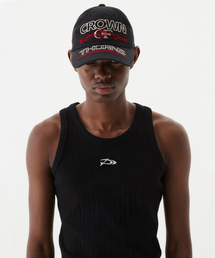 DNSR（ディーエヌエスアール）の「クラウン刺繍ボールキャップ（キャップ）」