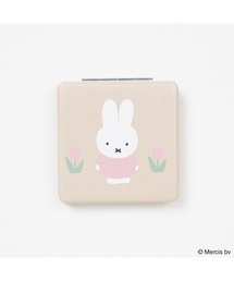 Dick Bruna（ディックブルーナ）の「MIFFY RED&PINK コンパクトミラー（手鏡/メイクミラー）」