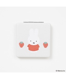 Dick Bruna（ディックブルーナ）の「MIFFY RED&PINK コンパクトミラー（手鏡/メイクミラー）」