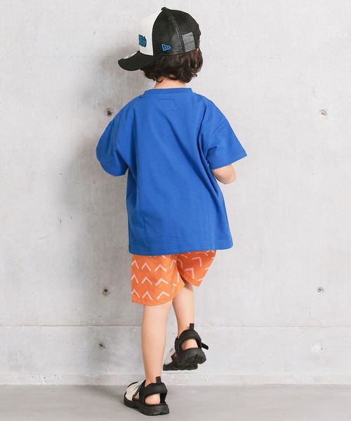 Life Support Products(ライフサポートプロダクツ)の「【プチプラ】サーフプリントTシャツ(Tシャツ/カットソー・キッズ・レッド/ピンク/オフホワイト/ブルー/ブラウン/カーキ/チャコール/マスタード/ベージュ/ダークブルー・130/150/140/100/95/90/80/120/110)」の17枚目の写真