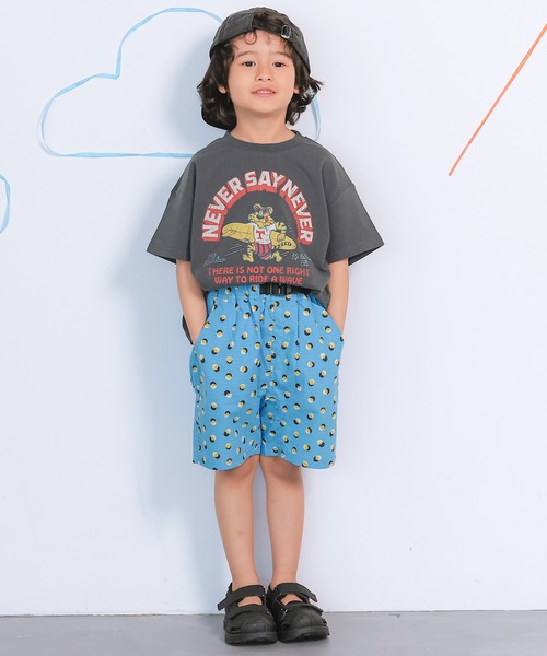 Life Support Products(ライフサポートプロダクツ)の「【プチプラ】サーフプリントTシャツ(Tシャツ/カットソー・キッズ・レッド/ピンク/オフホワイト/ブルー/ブラウン/カーキ/チャコール/マスタード/ベージュ/ダークブルー・130/150/140/100/95/90/80/120/110)」の19枚目の写真