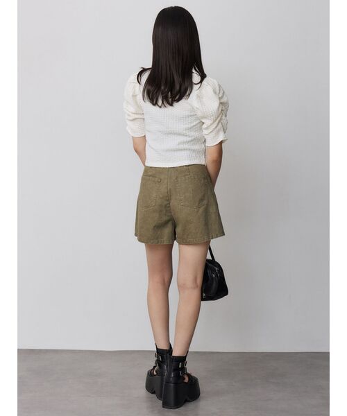 セール】【セットアップ対応】ウォッシュショートパンツ（その他パンツ