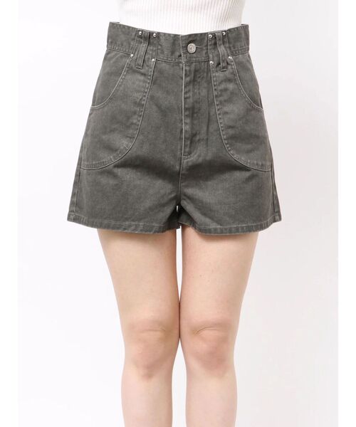 MURUA（ムルーア）の「【セットアップ対応】ウォッシュショートパンツ（その他パンツ・レディース・カーキ/グレー・2/1）」の18枚目の写真