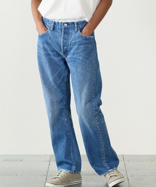 REMI RELIEF（レミレリーフ）の「REMI RELIEF/レミレリーフ 13oz 1954XX DENIM PT(USED) ヴィンテージ デニムパンツ 2026年 夏 夏服（デニムパンツ・メンズ・ブルー・M/L/XL）」の16枚目の写真