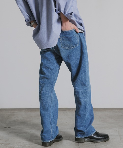 REMI RELIEF（レミレリーフ）の「REMI RELIEF/レミレリーフ 13oz 1954XX DENIM PT(USED) ヴィンテージ デニムパンツ 2026年 夏 夏服（デニムパンツ・メンズ・ブルー・M/L/XL）」の20枚目の写真