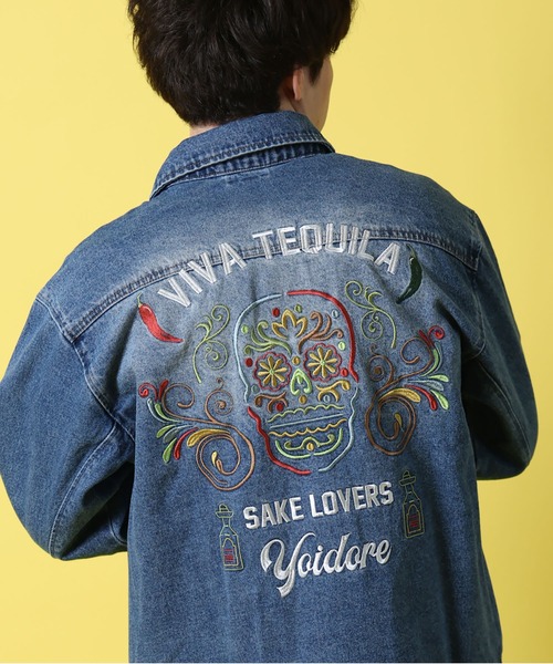 JACKROSE(ジャックローズ)の「YOIDORE テキーラ デニム ジャケット(デニムジャケット・メンズ・ライトインディゴブルー・M/L/XL)」の1枚目の写真