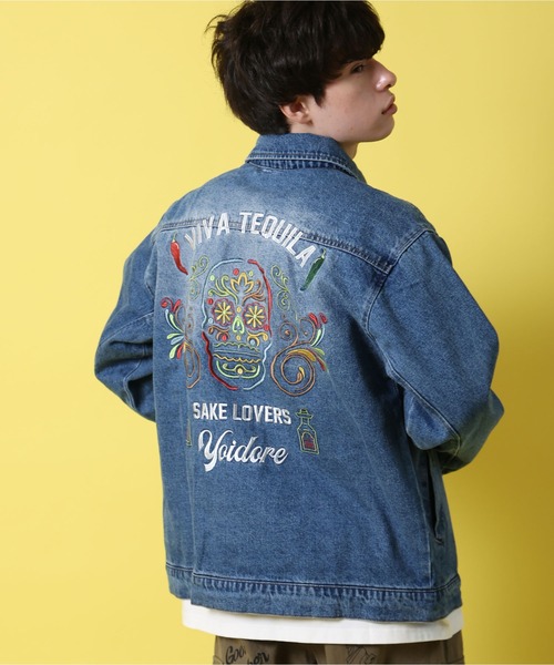 JACKROSE(ジャックローズ)の「YOIDORE テキーラ デニム ジャケット(デニムジャケット・メンズ・ライトインディゴブルー・M/L/XL)」の6枚目の写真