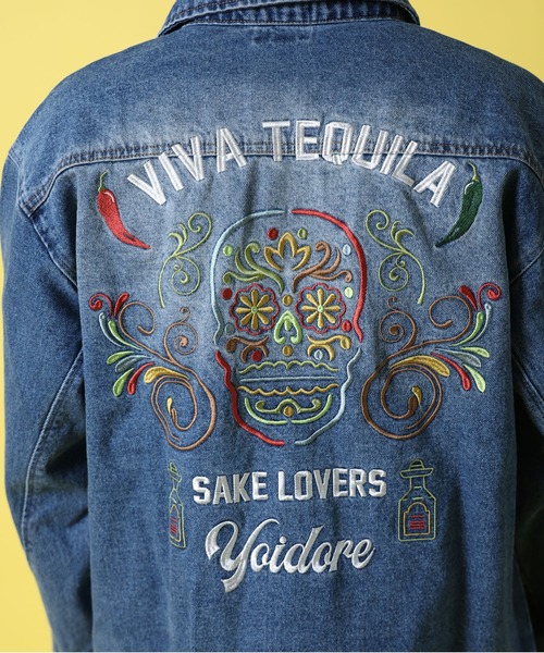 JACKROSE(ジャックローズ)の「YOIDORE テキーラ デニム ジャケット(デニムジャケット・メンズ・ライトインディゴブルー・M/L/XL)」の17枚目の写真