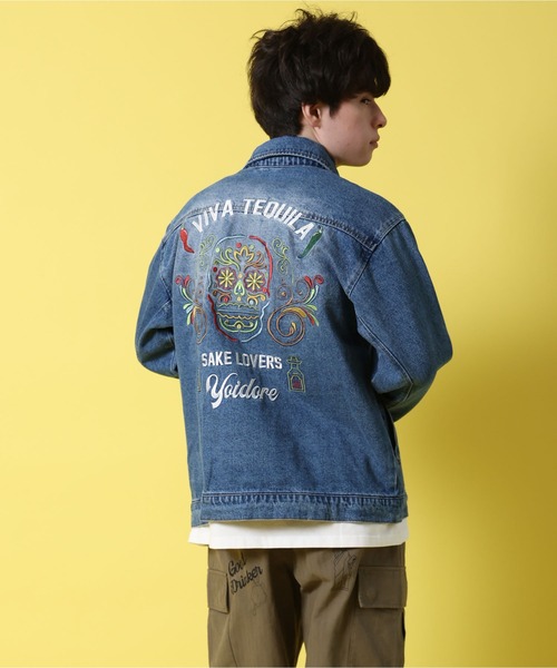 JACKROSE(ジャックローズ)の「YOIDORE テキーラ デニム ジャケット(デニムジャケット・メンズ・ライトインディゴブルー・M/L/XL)」の8枚目の写真