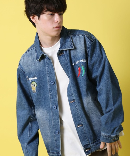 JACKROSE(ジャックローズ)の「YOIDORE テキーラ デニム ジャケット(デニムジャケット・メンズ・ライトインディゴブルー・M/L/XL)」の2枚目の写真