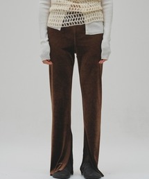 Velour Slit Leggings