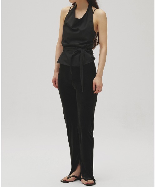 TODAYFUL（トゥデイフル）の「Velour Slit Leggings（その他パンツ・レディース・ブラウン/ブラック・38inch/36inch）」の3枚目の写真