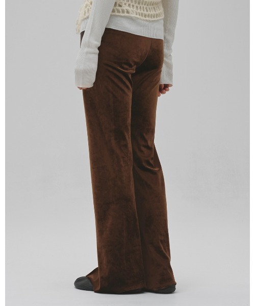 TODAYFUL（トゥデイフル）の「Velour Slit Leggings（その他パンツ・レディース・ブラウン/ブラック・38inch/36inch）」の7枚目の写真