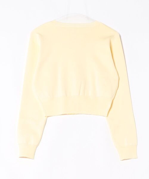 archives（アルシーヴ）の「シェルプレートクロスボタンニットカーディガン（カーディガン/ボレロ・レディース・グレー/アイボリー/ピンク/ネイビー/イエロー・MEDIUM）」の15枚目の写真