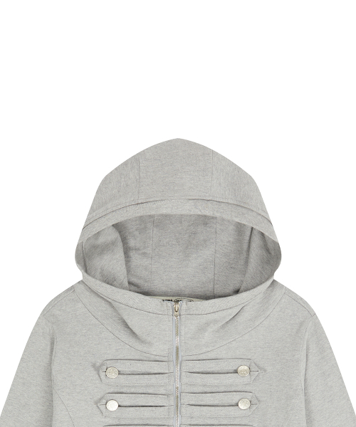 LUVISTRUE(ラヴイズトゥルー)の「EL PIRATE HOOD ZIP UP(GRAY)(パーカー・レディース・その他・FREE)」の4枚目の写真