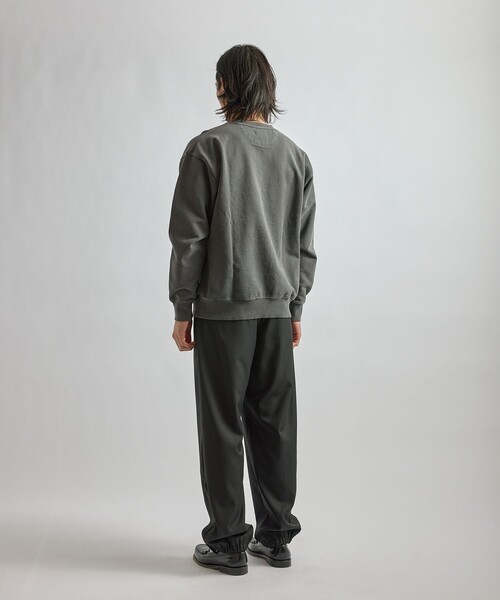 Saturdays NYC（サタデーズ ニューヨークシティ ）の「Bowery Miller Standard Crew Sweatshirt（スウェット・メンズ・チャコールグレー/レンガ/キナリ・S/L/M）」の12枚目の写真