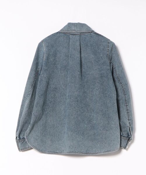 Audie a Muses(オーディアミューズ)の「ライトデニムカラーステッチブラウス(シャツ/ブラウス・レディース・ネイビー・42/38)」の17枚目の写真