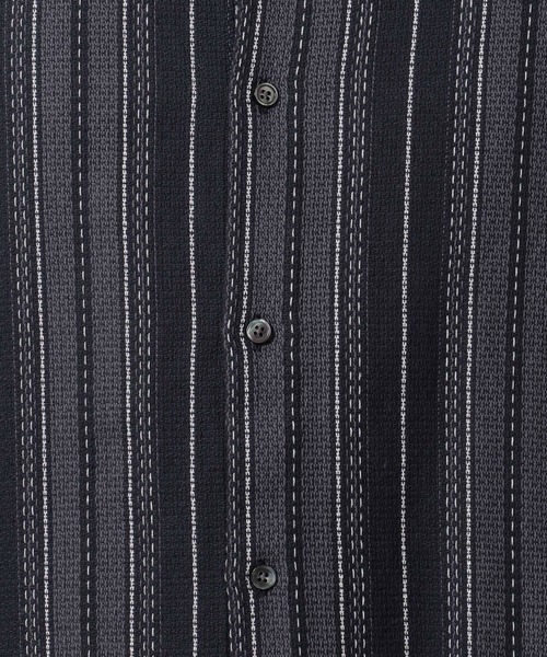 LAKOLE(ラコレ)の「ドビーストライプ長袖シャツ / 646594(シャツ/ブラウス・メンズ・ベージュ/ブラック・MEDIUM/LARGE)」の14枚目の写真