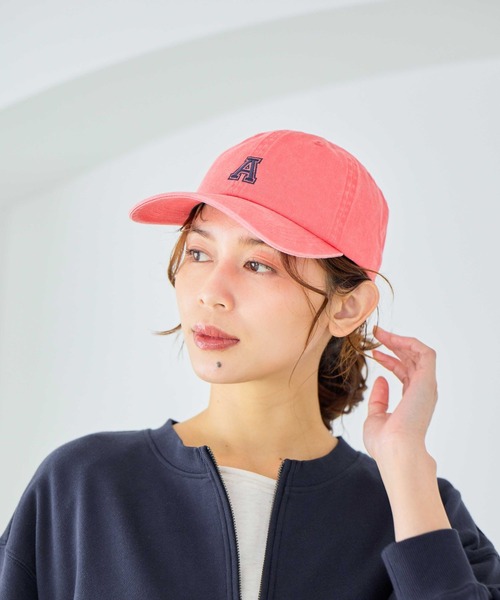 studio CLIP（スタディオクリップ）の「【抗菌防臭】デニム＆ウォッシュCAP（キャップ・レディース・ピンク/ベージュ/ブルー・FREE）」の3枚目の写真