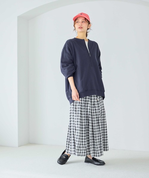 studio CLIP（スタディオクリップ）の「【抗菌防臭】デニム＆ウォッシュCAP（キャップ・レディース・ピンク/ベージュ/ブルー・FREE）」の4枚目の写真