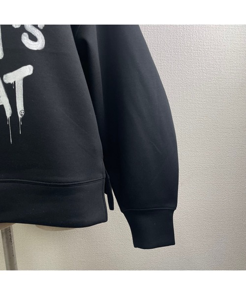 WORLD WIDE LOVE!(ワールドワイドラブ)の「I'DON'T フーディー(スウェット・レディース・ブラック・1)」の4枚目の写真