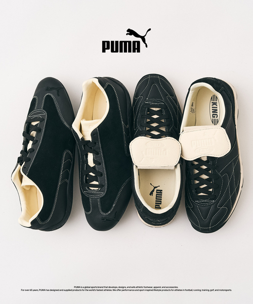 PUMA(プーマ)の「【PUMA / プーマ】SPEEDCAT ICONS / スピードキャット アイコン(スニーカー・メンズ・ブラック・28cm/27.5cm/26.5cm/26cm/27cm)」の2枚目の写真