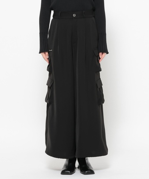 HARE（ハレ）の「2WAYトロミカーゴパンツ(HARE)（カーゴパンツ・レディース・ブルー/ブラック/ピンク・FREE）」の12枚目の写真