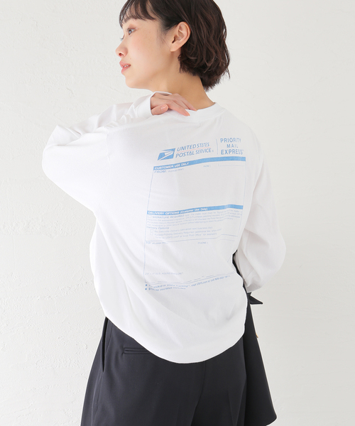 journal standard L'essage（ジャーナルスタンダードレサージュ）の「【GOOD ROCK SPEED/グッドロックスピード】26USP001W ロンT（Tシャツ/カットソー・レディース・ホワイト・FREE）」の2枚目の写真
