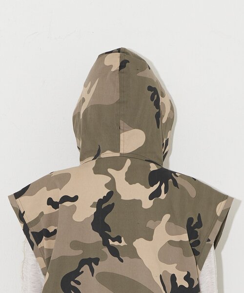 CIAOPANIC（チャオパニック）の「【UNESS/ユーネス】レースアップアノラックベスト（ベスト・レディース・カーキ/ベージュ・ONE SIZE）」の9枚目の写真