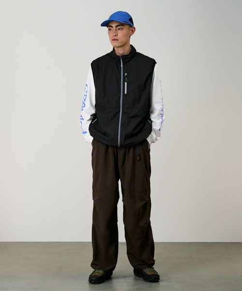 Gramicci（グラミチ）の「FLYWEIGHT VEST｜フライウェイトベスト（ベスト・メンズ・ブラック/カモフラージュ・S/M/L/XL/XXL）」の6枚目の写真