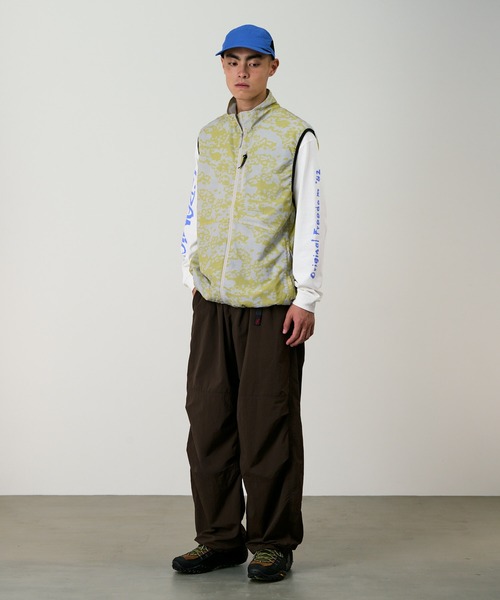Gramicci（グラミチ）の「FLYWEIGHT VEST｜フライウェイトベスト（ベスト・メンズ・ブラック/カモフラージュ・S/M/L/XL/XXL）」の4枚目の写真