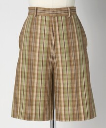 <LOEFF>チェック キュロット