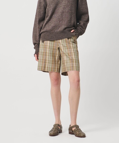 LOEFF(ロエフ)の「<LOEFF>チェック キュロット(その他パンツ・レディース・ベージュ・0/1)」の4枚目の写真