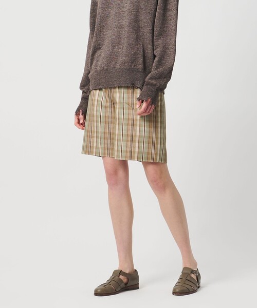 LOEFF(ロエフ)の「<LOEFF>チェック キュロット(その他パンツ・レディース・ベージュ・0/1)」の5枚目の写真