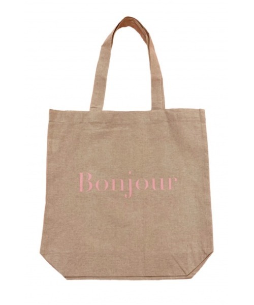 HONEY MI HONEY（ハニーミーハニー）の「Bonjour tote bag（トートバッグ・レディース・ピンク/レッド・FREE）」の2枚目の写真