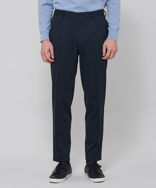 MACKINTOSH LONDON(マッキントッシュ ロンドン)の「【WEB・一部店舗限定】【FLEX JERSEY】グレンチェックジャージーセットアップパンツ(その他パンツ・メンズ・ネイビー・42/38/40/44/36)」の4枚目の写真